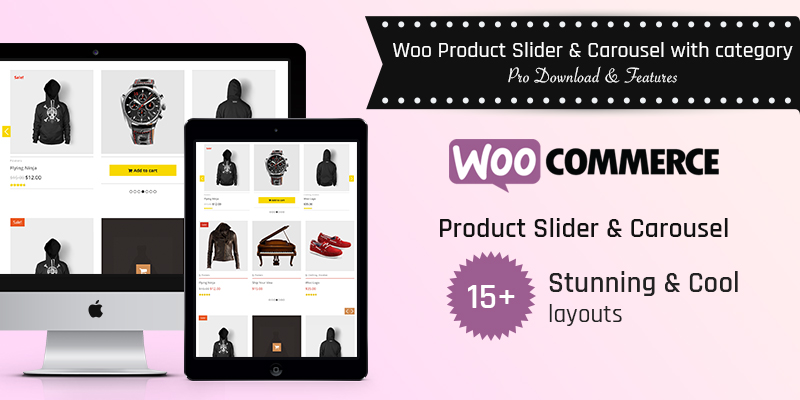 Woo Product Slider and Carousel with category